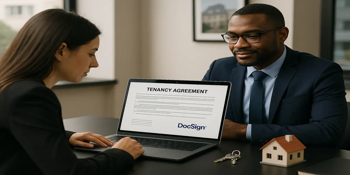Advice on Docusigning a tenancy agreement