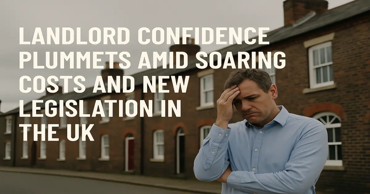 Landlord Confidence Plummets Amid Soaring Costs and New Legislation in the UK