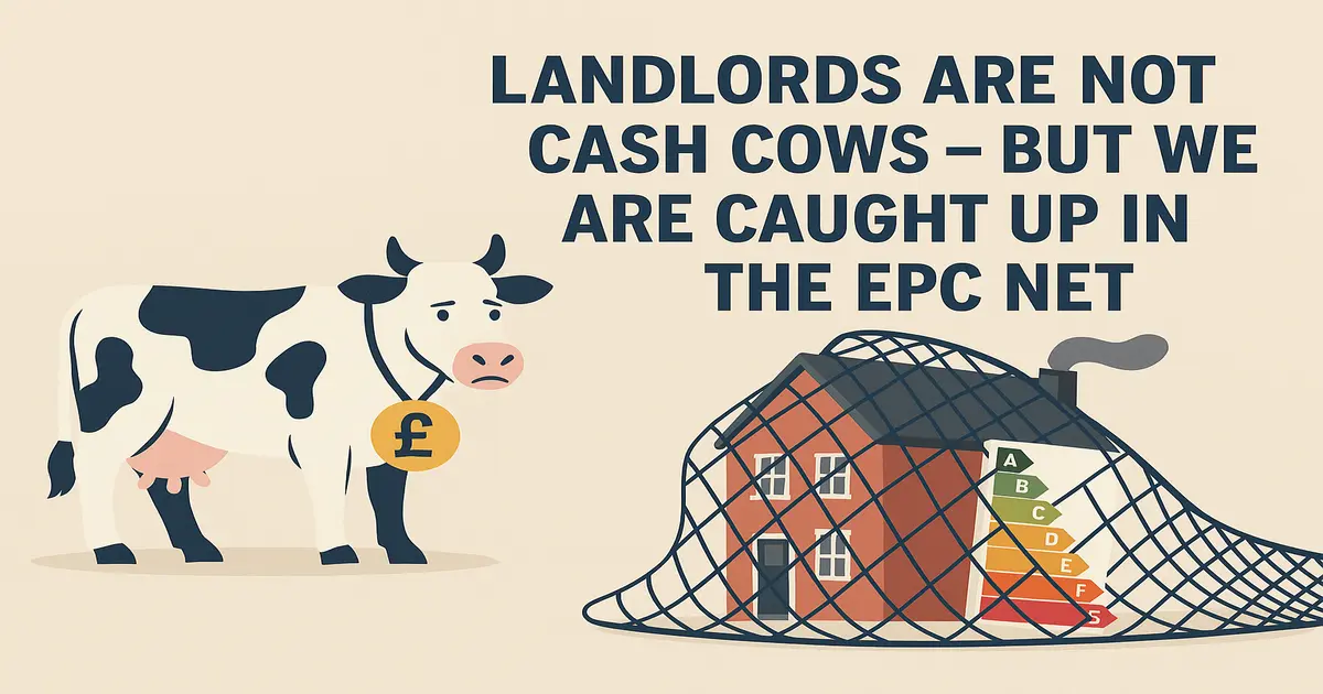 Landlords Are Not Cash Cows – But We Are Caught Up in the EPC Net (UK, 2025)
