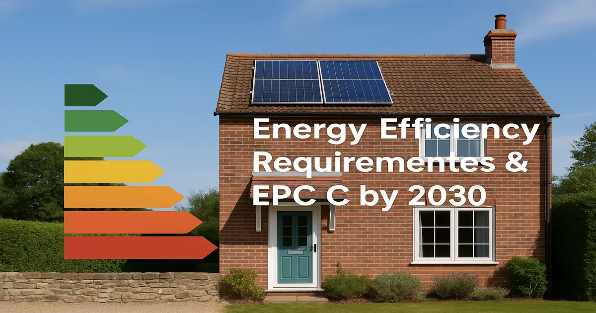 Energy Efficiency Requirements & EPC C by 2030: What Landlords in England Must Know