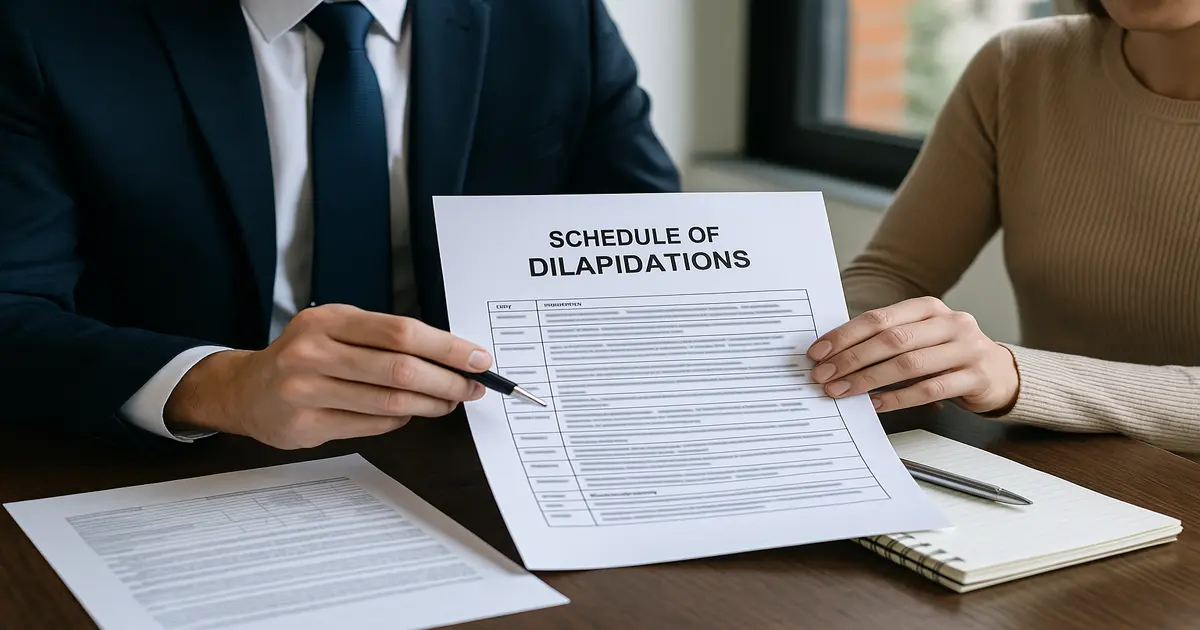 Understanding How to Respond to a Schedule of Dilapidations in England