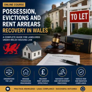 RENT ARREARS COURSE WALES