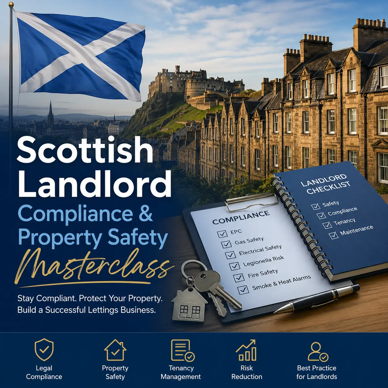 Scottish Landlord Compliance & Property Safety Masterclass 1 Scottish Landlord Compliance & Property Safety
