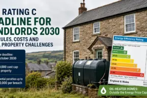 Epc c deadline for landlords: what the new 2030 energy efficiency rules mean for rural properties