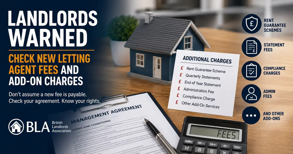 Landlords warned to check new letting agent fees