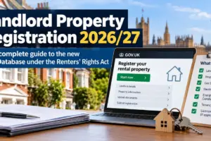 Landlord property registration 2026/27 | prs database guide